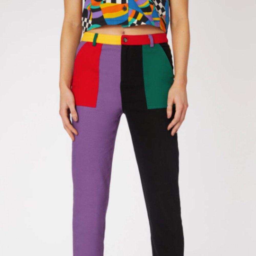 Dangerfield Color Block Drill Pants